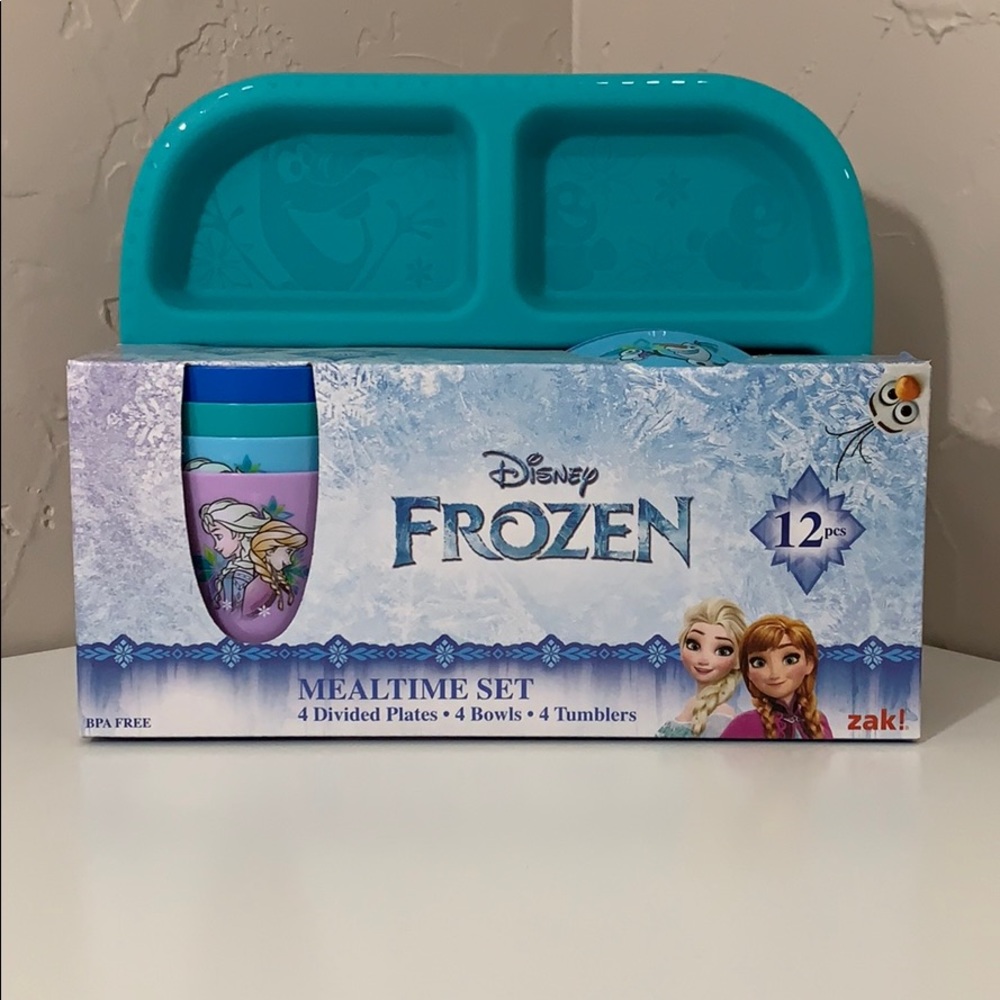 Disney, Frozen, 12pcs, Mealtime Set.